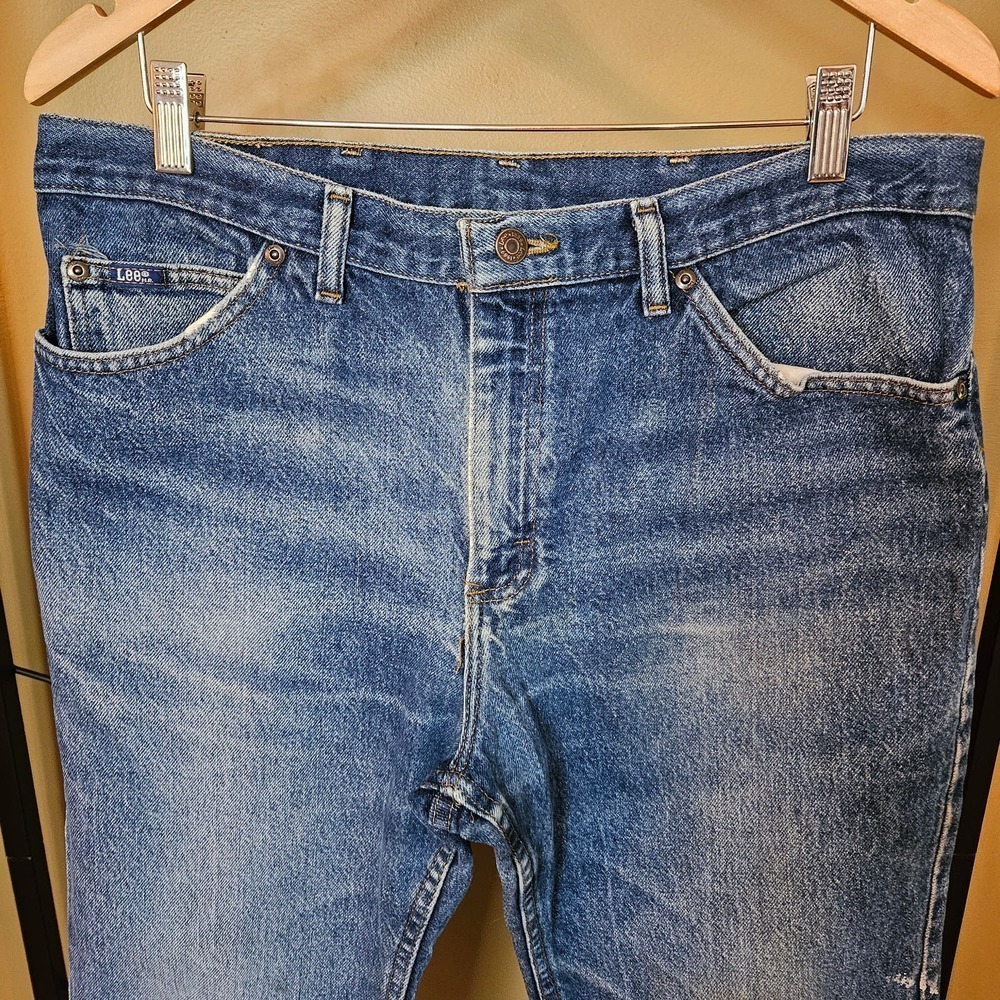 Men's Vintage Lee Jeans Size 36/30 - Picture 9 of 9